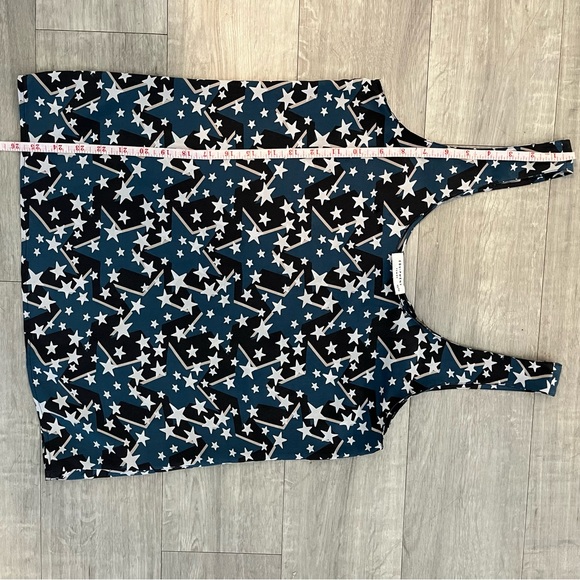 Silk Blouse from Equipment with stars, patriotic pattern - Picture 10 of 10